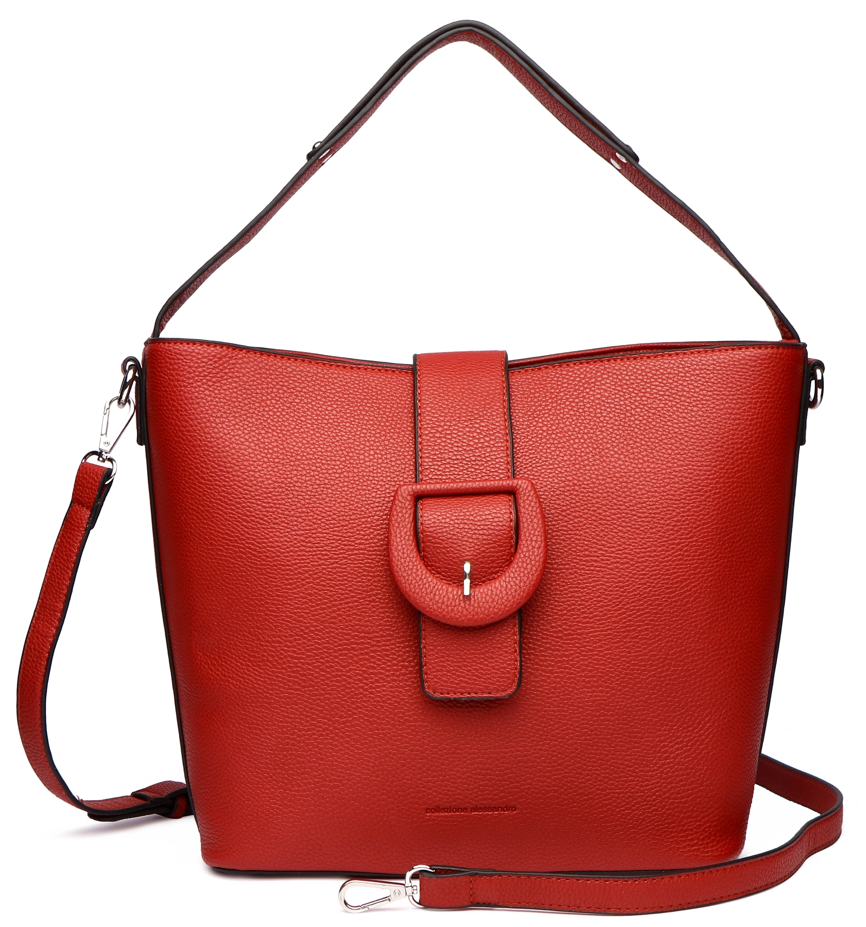 COLLEZIONE ALESSANDRO Schultertasche "Buckle", mit dekorativer Gürtelschlie günstig online kaufen