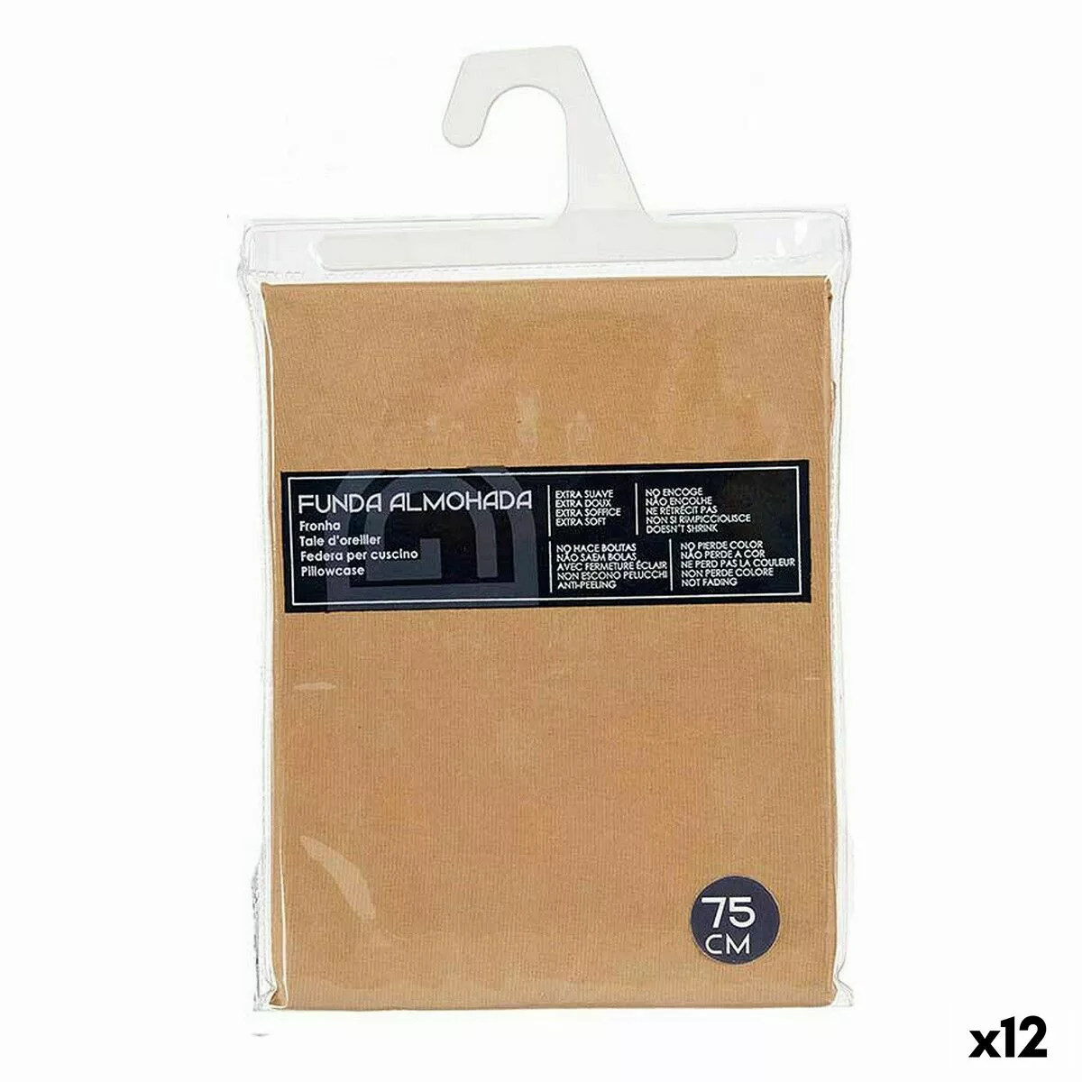 Kissenbezug 45 X 0,2 X 70 Cm Beige (12 Stück) günstig online kaufen