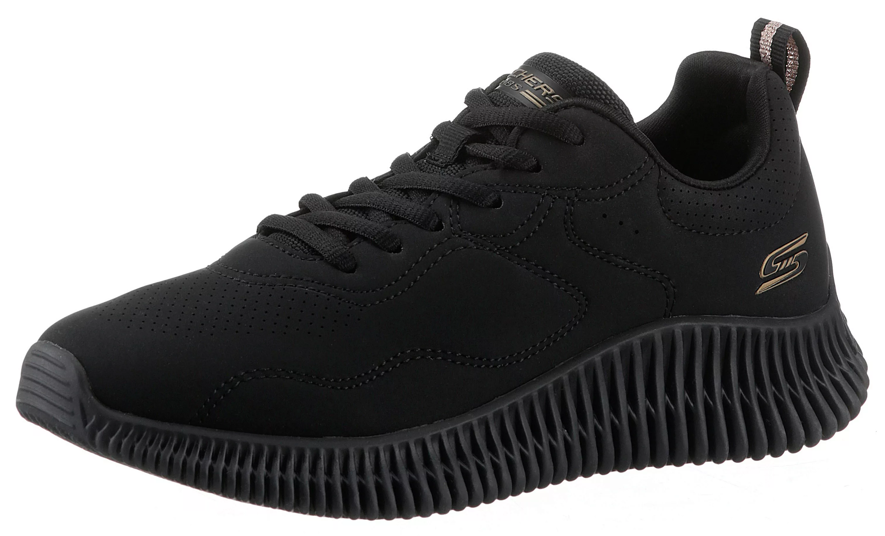 Skechers Sneaker "BOBS GEO-HOW MARVELOUS", Freizeitschuh, Halbschuh, Schnür günstig online kaufen