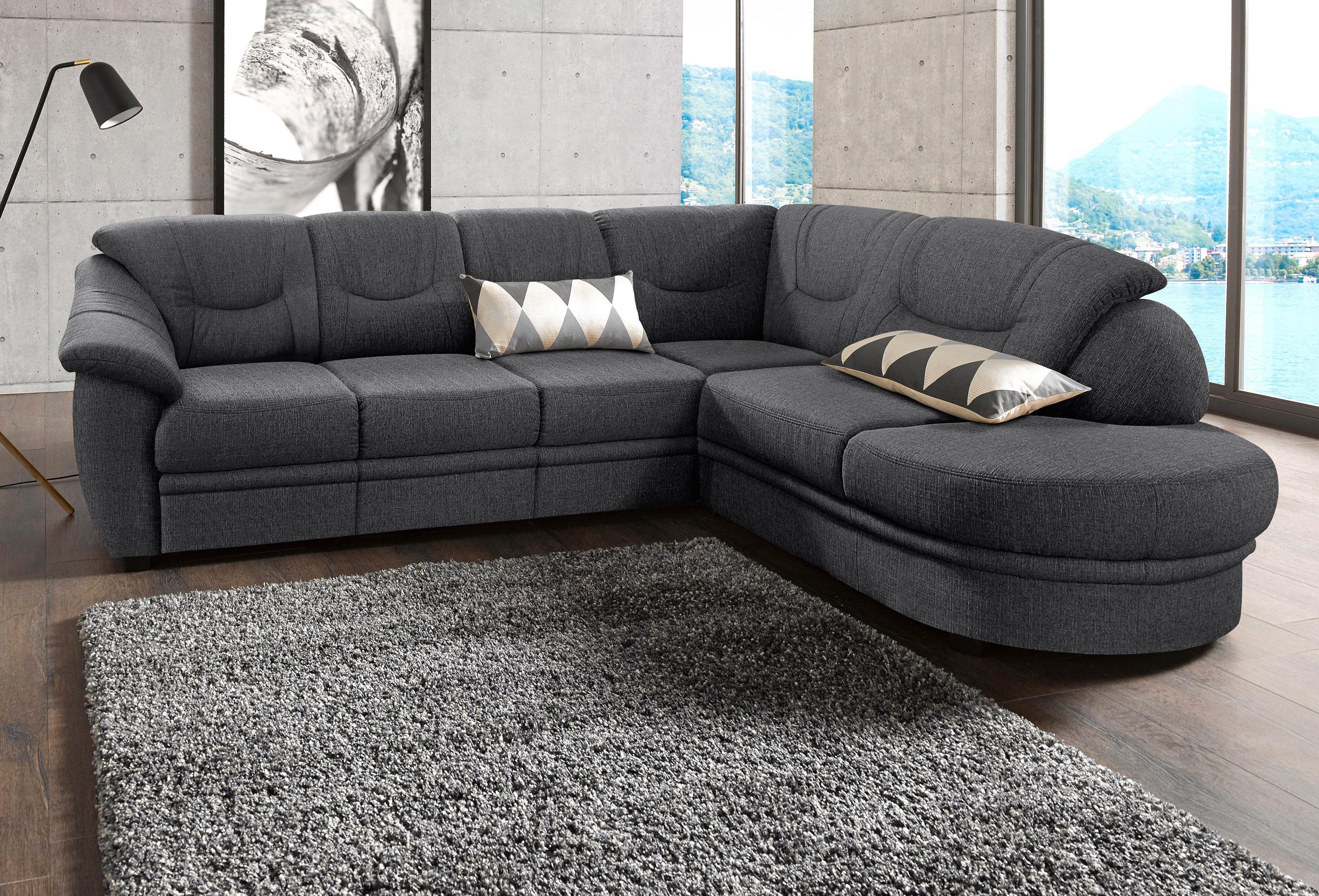 sit&more Ecksofa "Alcudia L-Form", wahlweise mit Bettfunktion günstig online kaufen