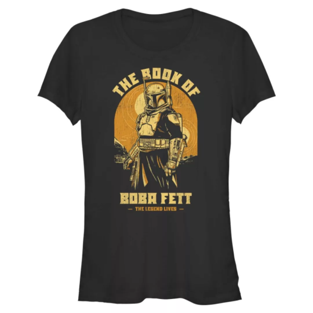 Star Wars - Book of Boba Fett - Boba Fett Living Legend - Frauen T-Shirt günstig online kaufen