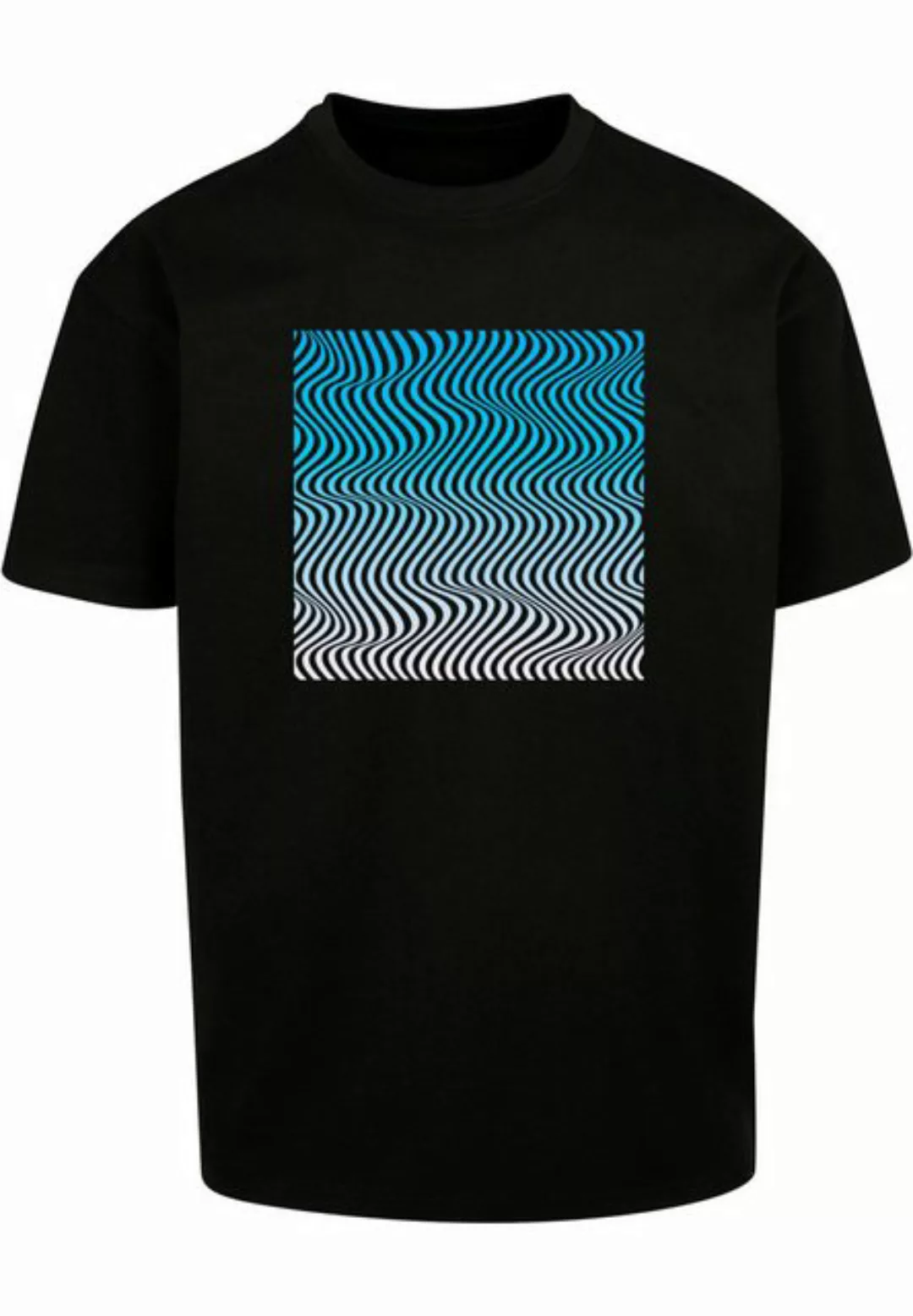 Merchcode T-Shirt Merchcode Herren Summer - Wavy Pattern Heavy Oversize Tee günstig online kaufen