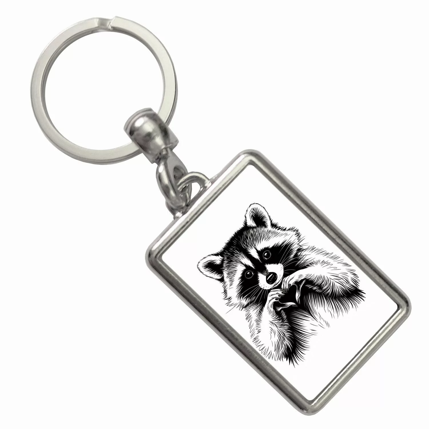 speecheese Schlüsselanhänger Waschbär zeigt Herz Schlüsselanhänger günstig online kaufen