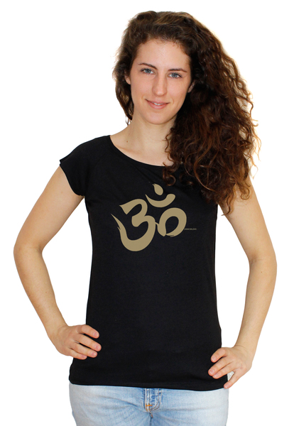 Bio-bambus-viskose Shirt "Om" günstig online kaufen