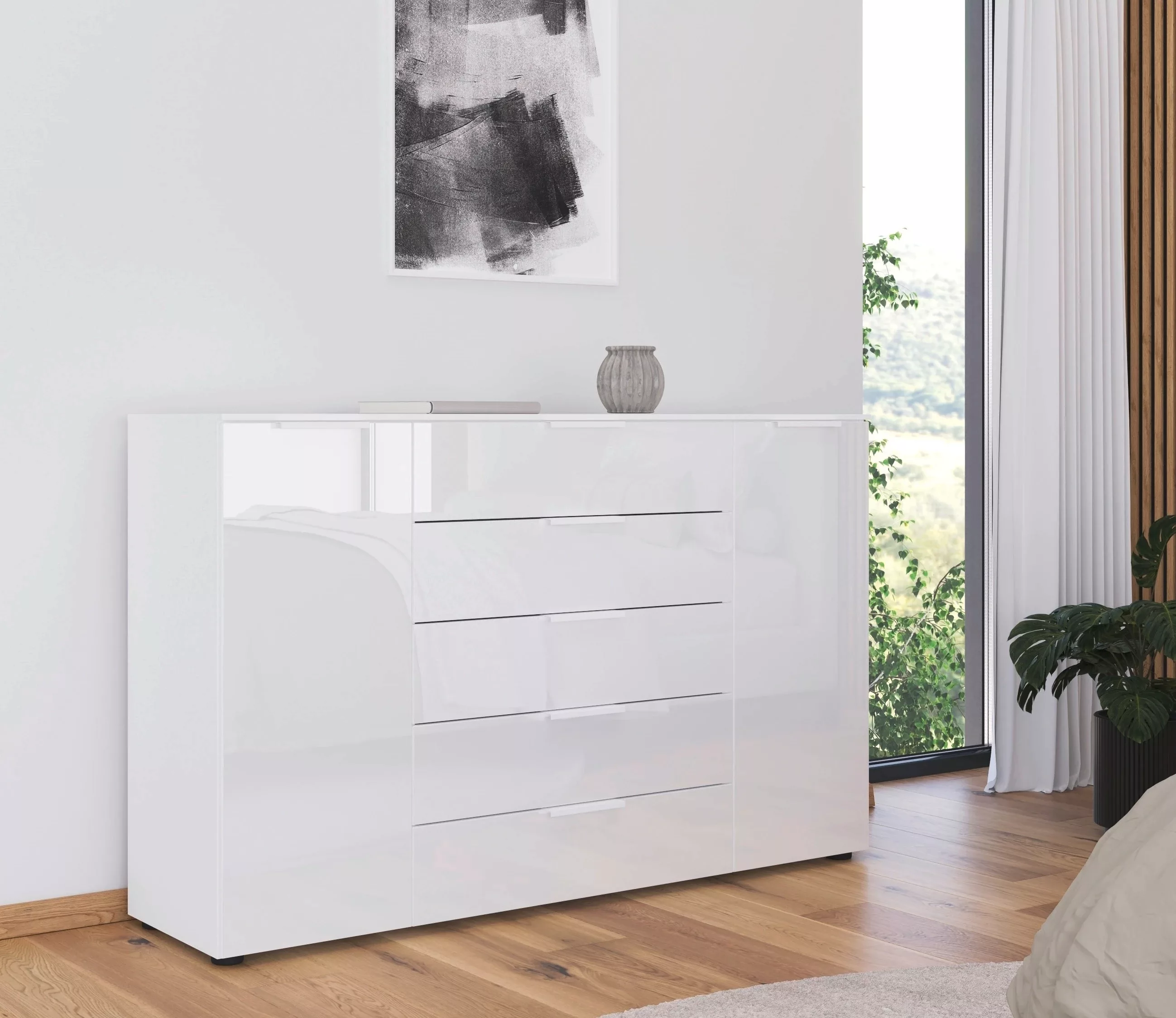 rauch Schubkastenkommode "Kommode Türkommode Sideboard Kombikommode FLIPP m günstig online kaufen