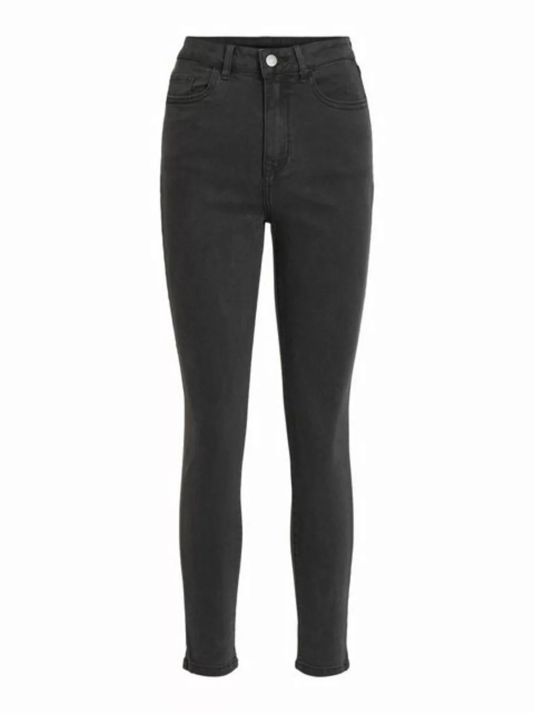 Vila Ekko Hohe Taille Skinny 7/8 Jeans XS Black günstig online kaufen