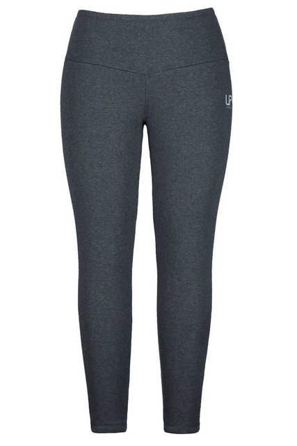 Ulla Popken Lederimitathose Leggings Webfellfutter extrawarm High Waist günstig online kaufen