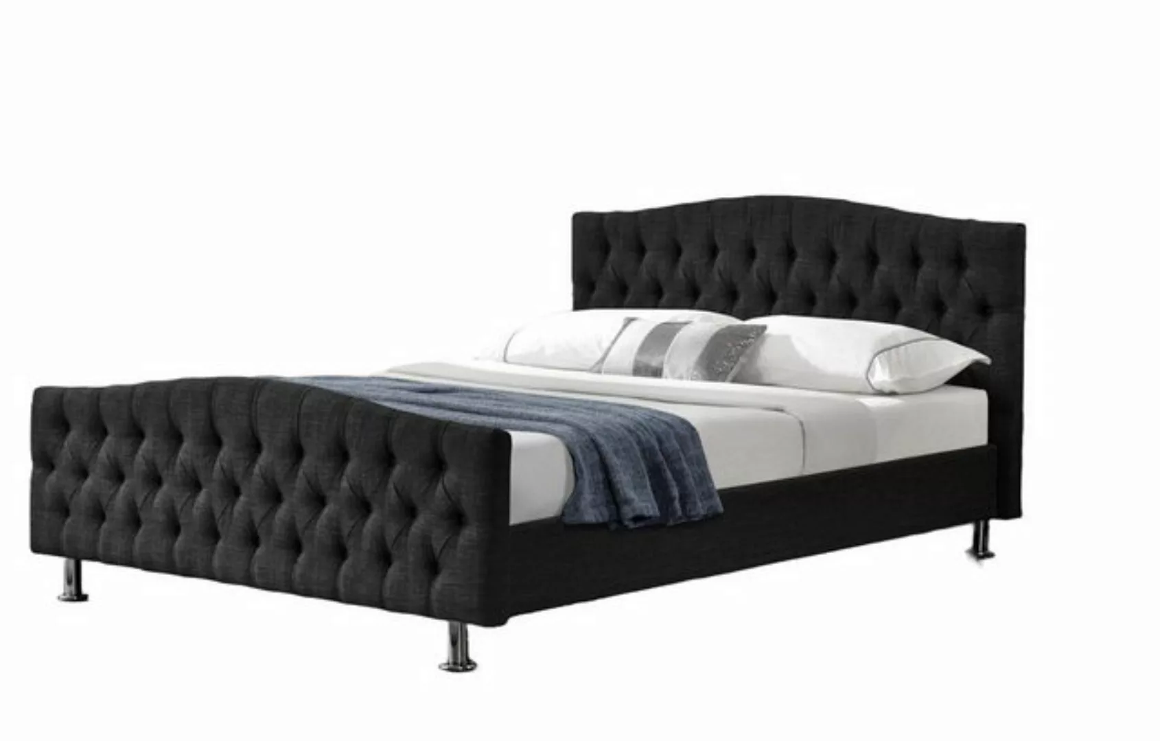 Xlmoebel Bett Chesterfield Schlafbett - Schlafzimmer Design im englischen S günstig online kaufen