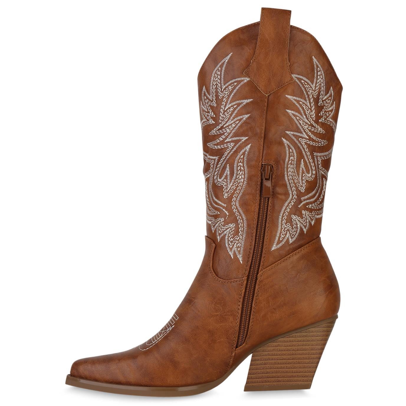 VAN HILL 840142 Cowboystiefel Schuhe günstig online kaufen