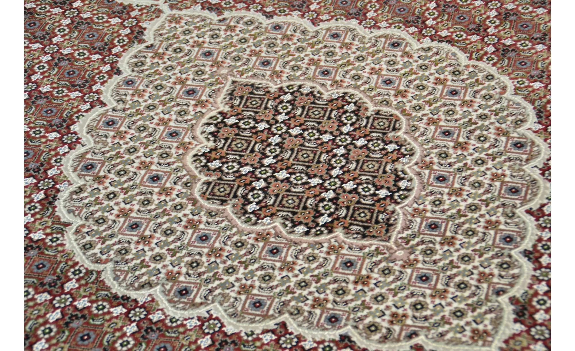 THEKO Orientteppich »Mahi Tabriz«, rechteckig, handgeknüpft, Material: 80%W günstig online kaufen