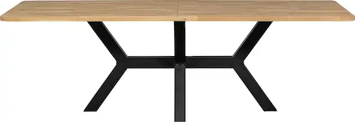 WOOOD Esstisch »Tablo«, Holz teilmassiv, rechteckige Form, H 77 cm x B 240 günstig online kaufen