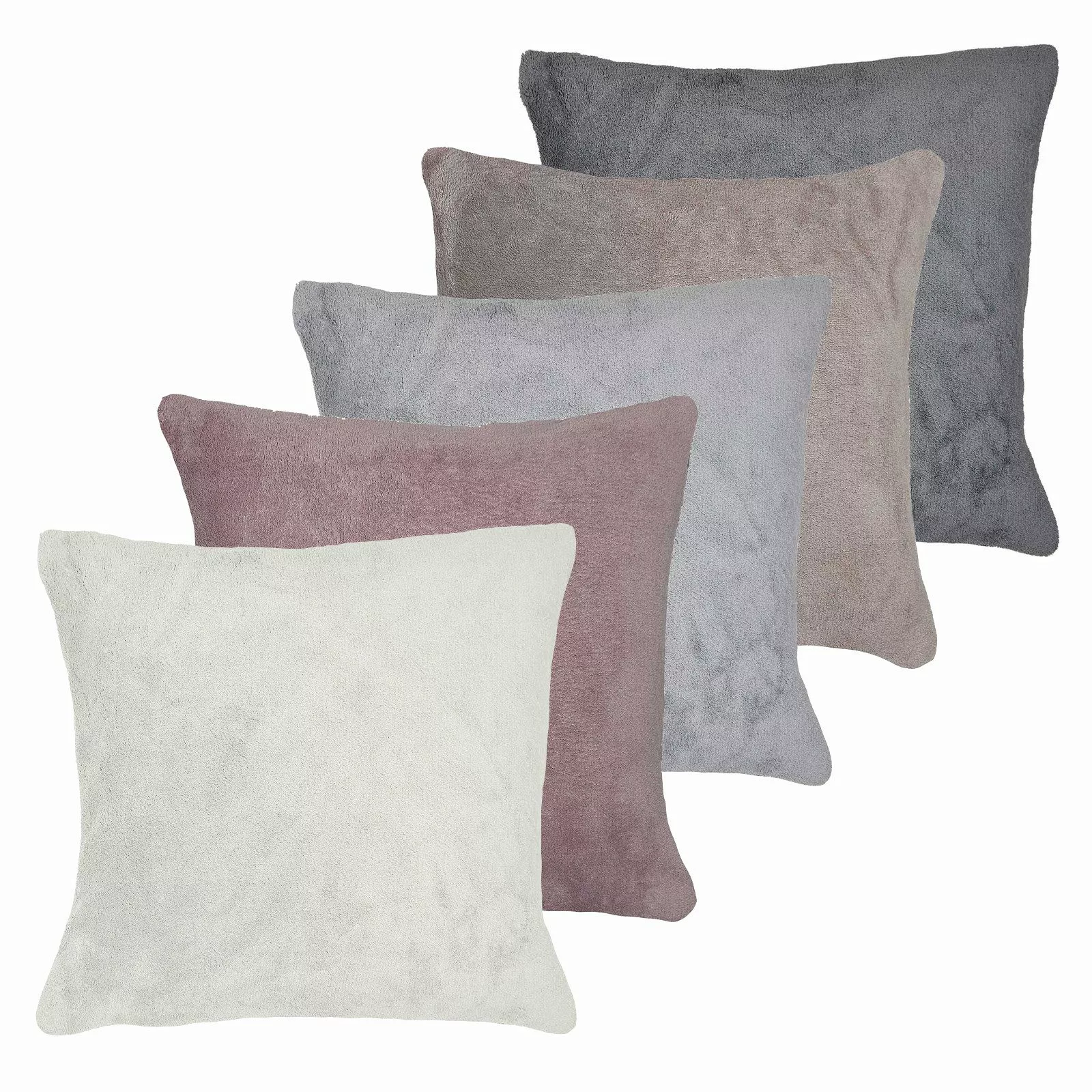 Casa Colori Kissenbezug Fleece Kissenbezug 60x60 günstig online kaufen