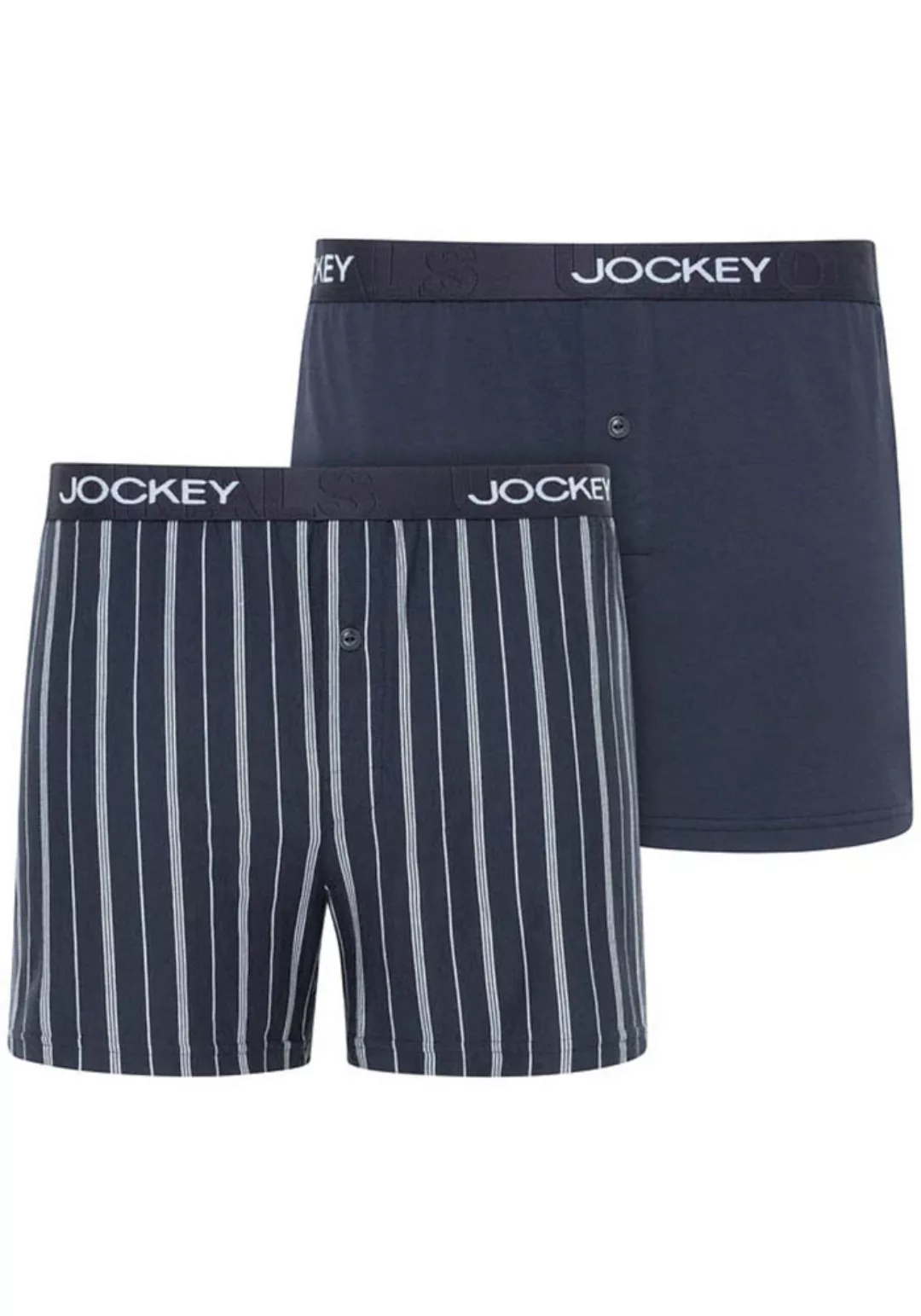 Jockey Boxershorts "Boxer Knit", (Packung, 2 St.) günstig online kaufen