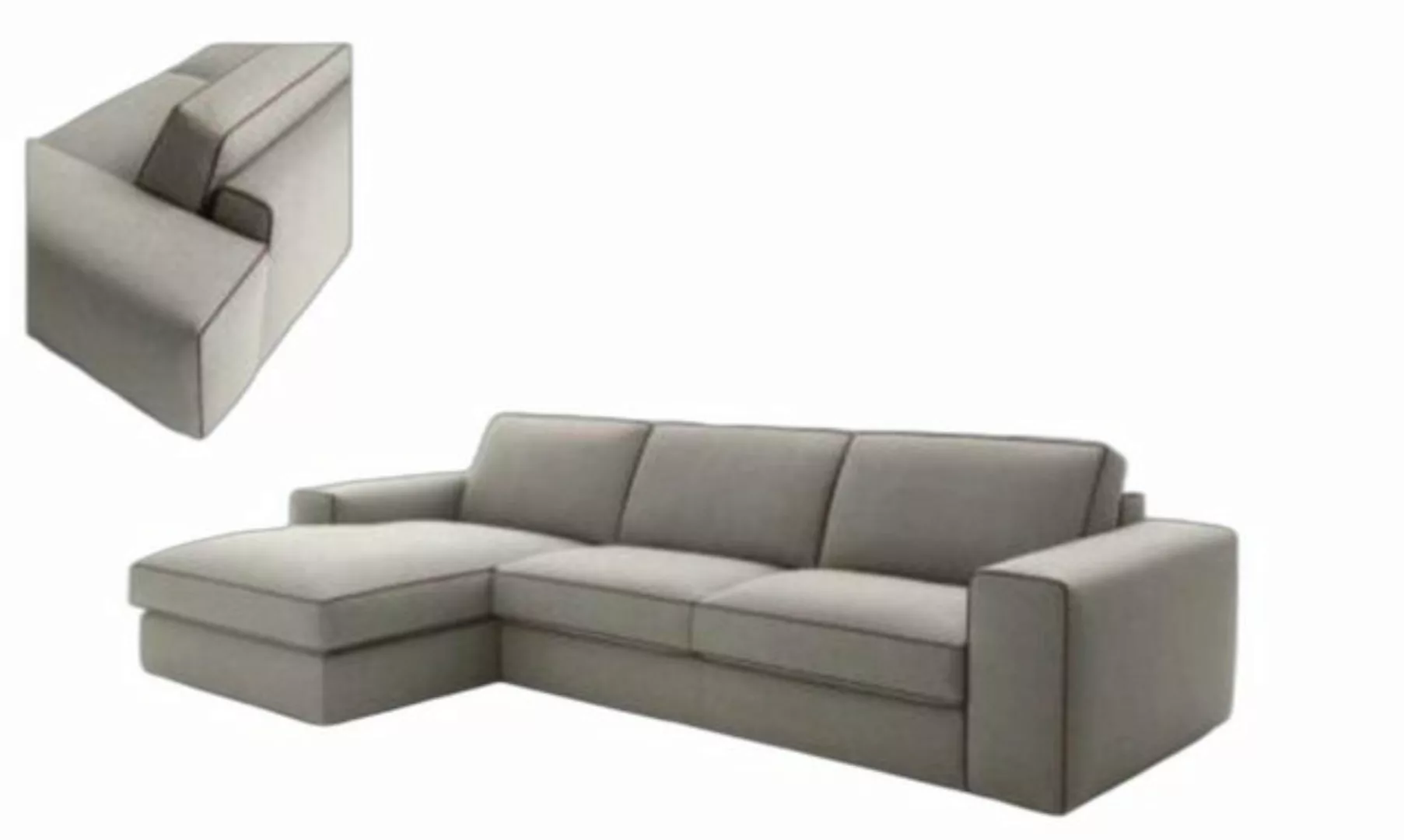 Xlmoebel Ecksofa Ecksofa Modern Design Sofa Stoff L-Form Couch Wohnlandscha günstig online kaufen