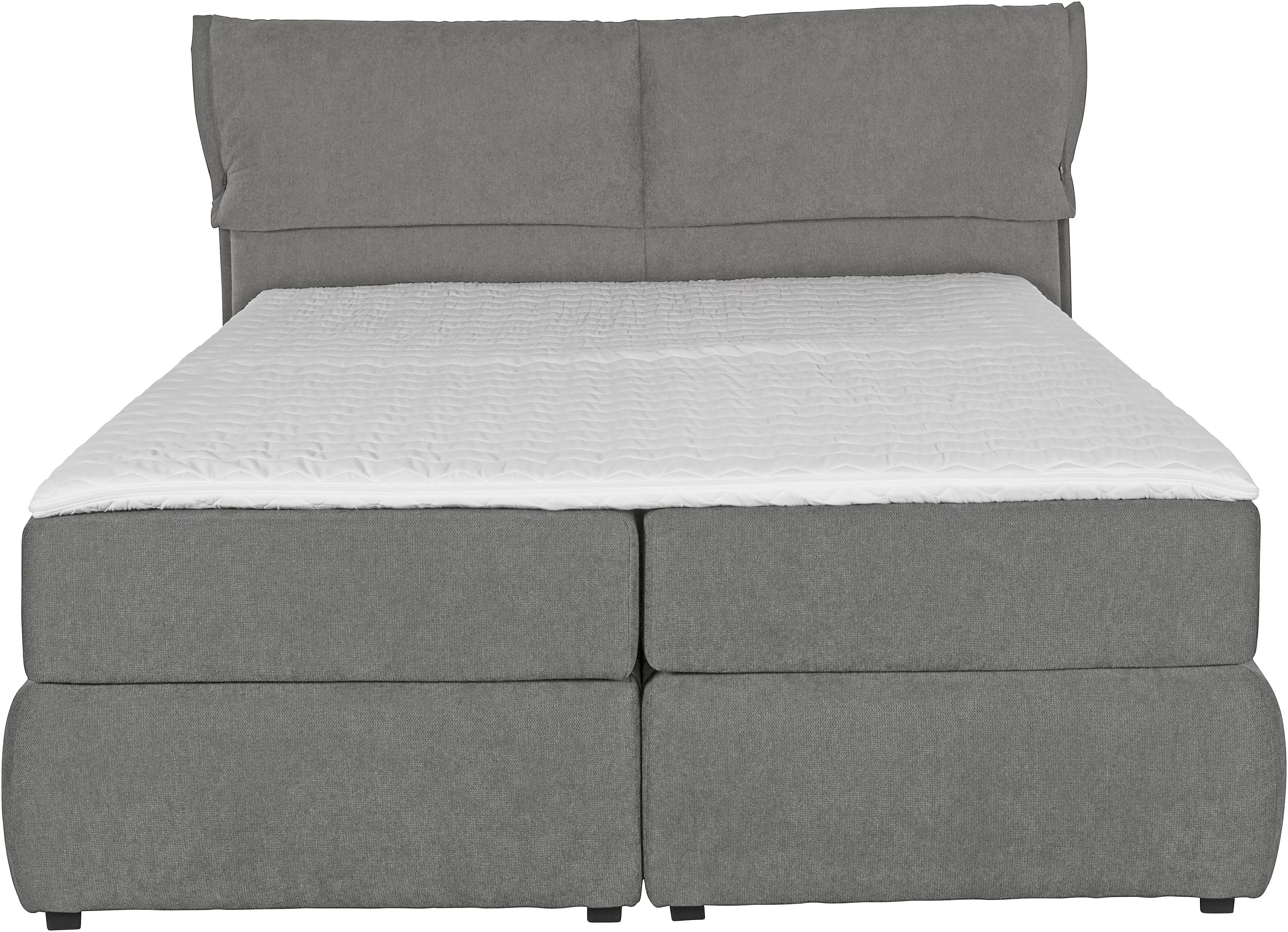 andas Boxspringbett "Jenson", in 4 Farben, 4 Breiten, 3 Matratzenarten in 2 günstig online kaufen