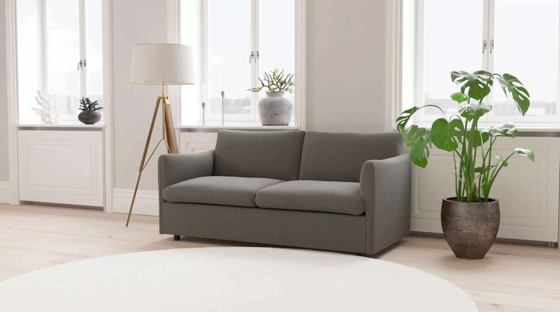 andas 2-Sitzer "Imatra", in attraktiver Form, unterschiedliche Sofakombinat günstig online kaufen