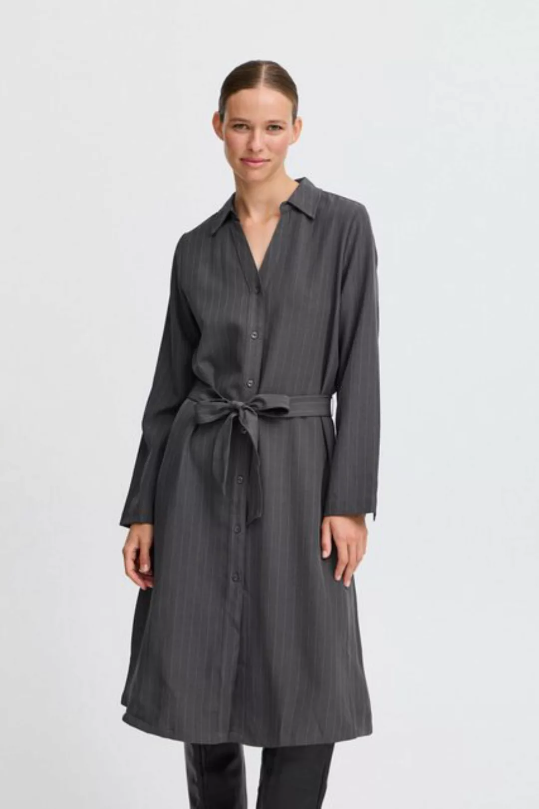 b.young Minikleid BYMMMIDDE SHIRT DRESS - (mit Bindegürtel) elegantes Kleid günstig online kaufen