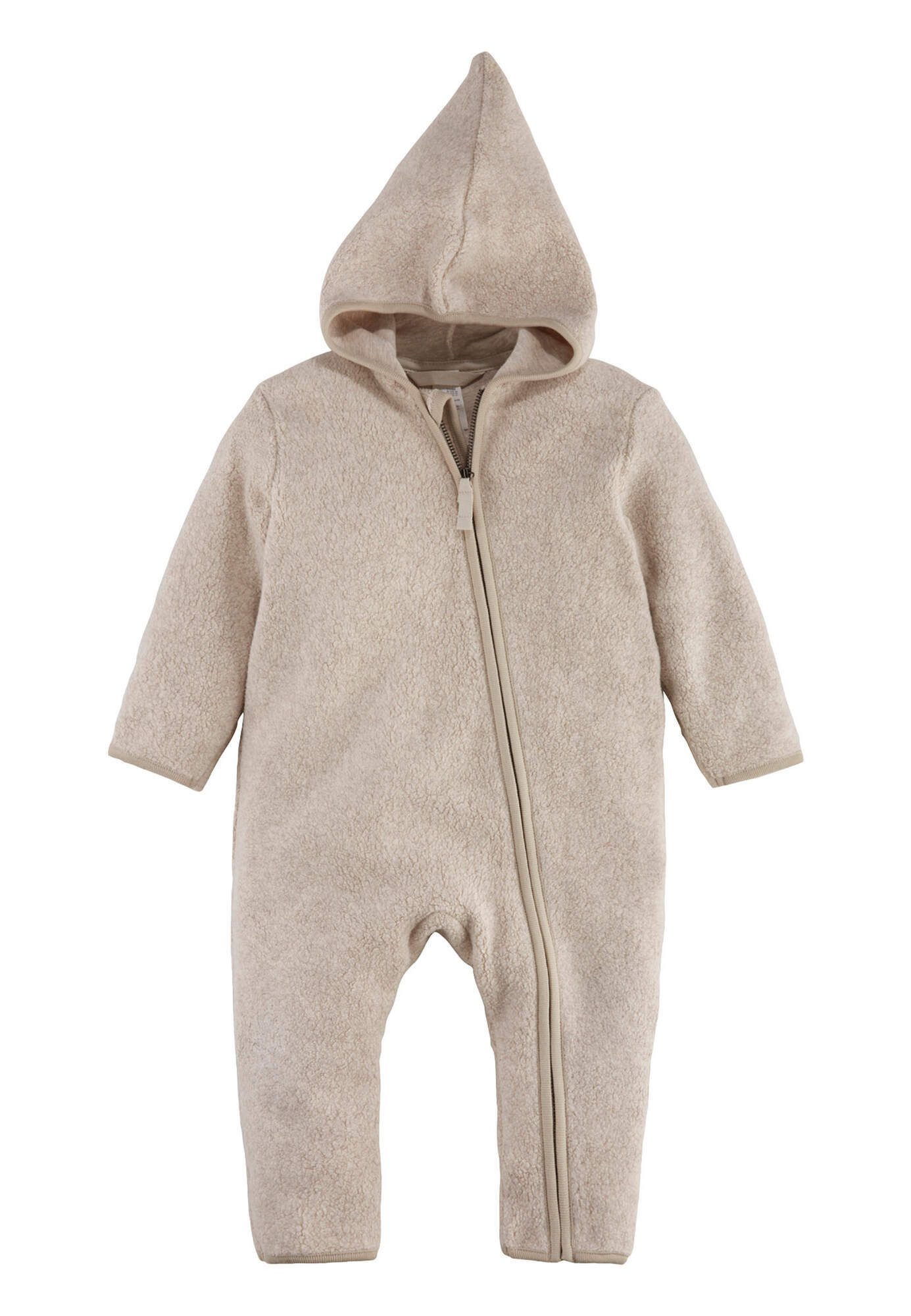 Hessnatur Fleeceoverall aus reiner Bio-Baumwolle (1-tlg) günstig online kaufen