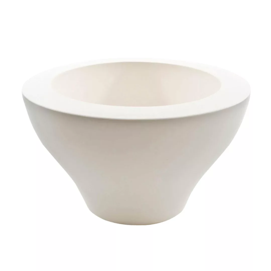 Serralunga - Ming Vase Ø 56cm - weiß/matt/H x Ø 33x56cm günstig online kaufen
