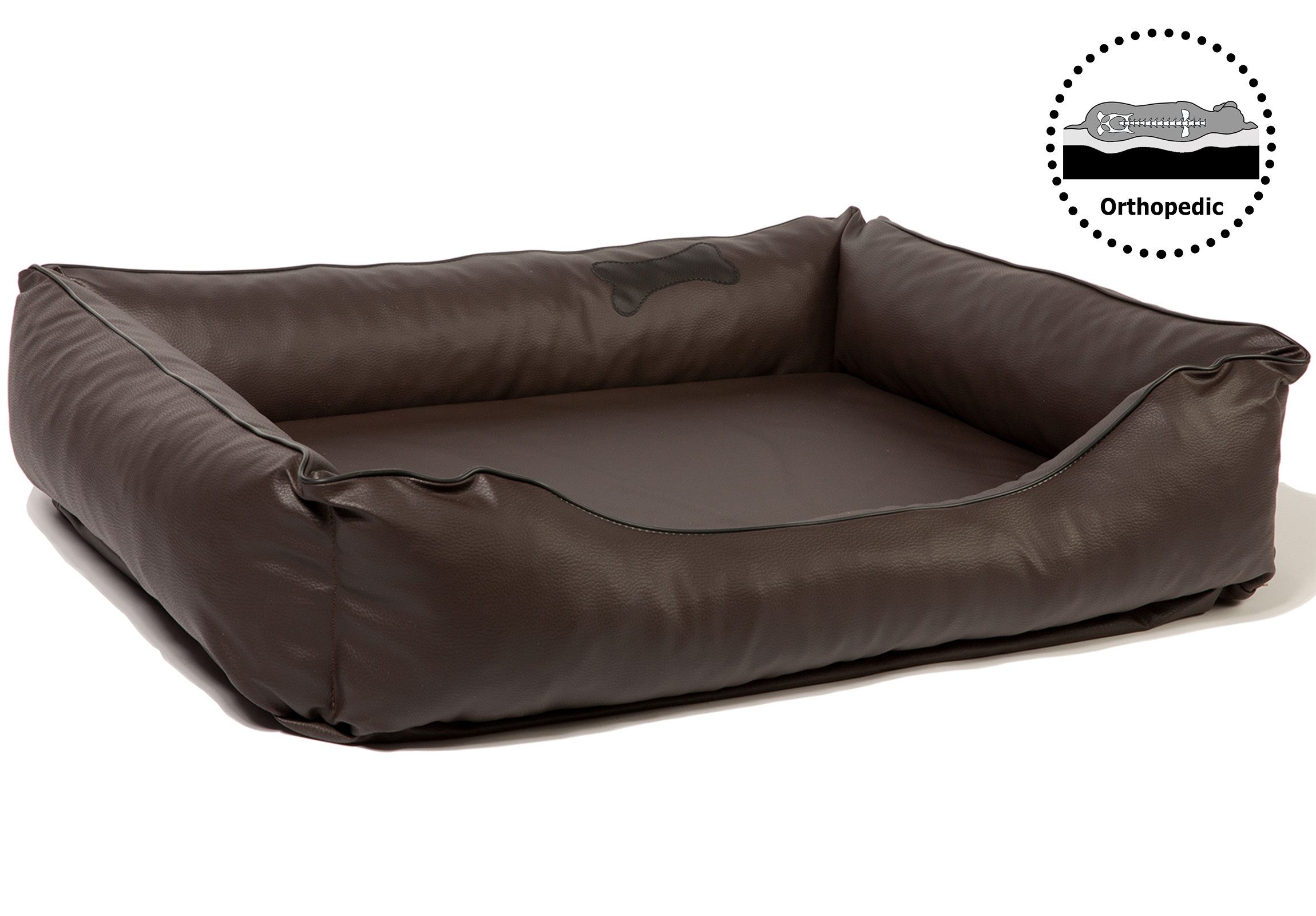 CopcoPet Tierbett Paco Hundebett Braun L günstig online kaufen