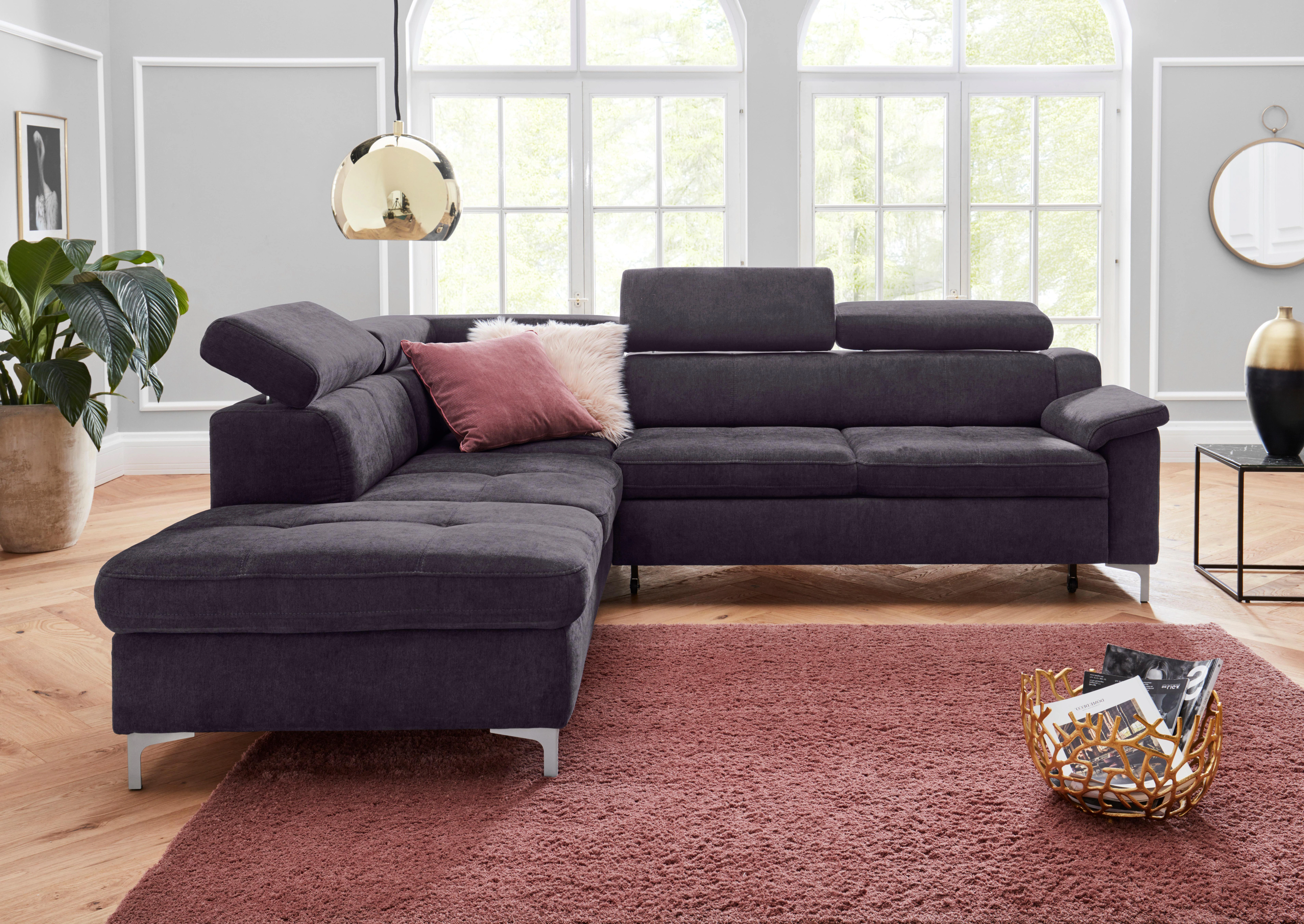 exxpo - sofa fashion Ecksofa "Florenz, komfortabel und bequem, tolle Detail günstig online kaufen