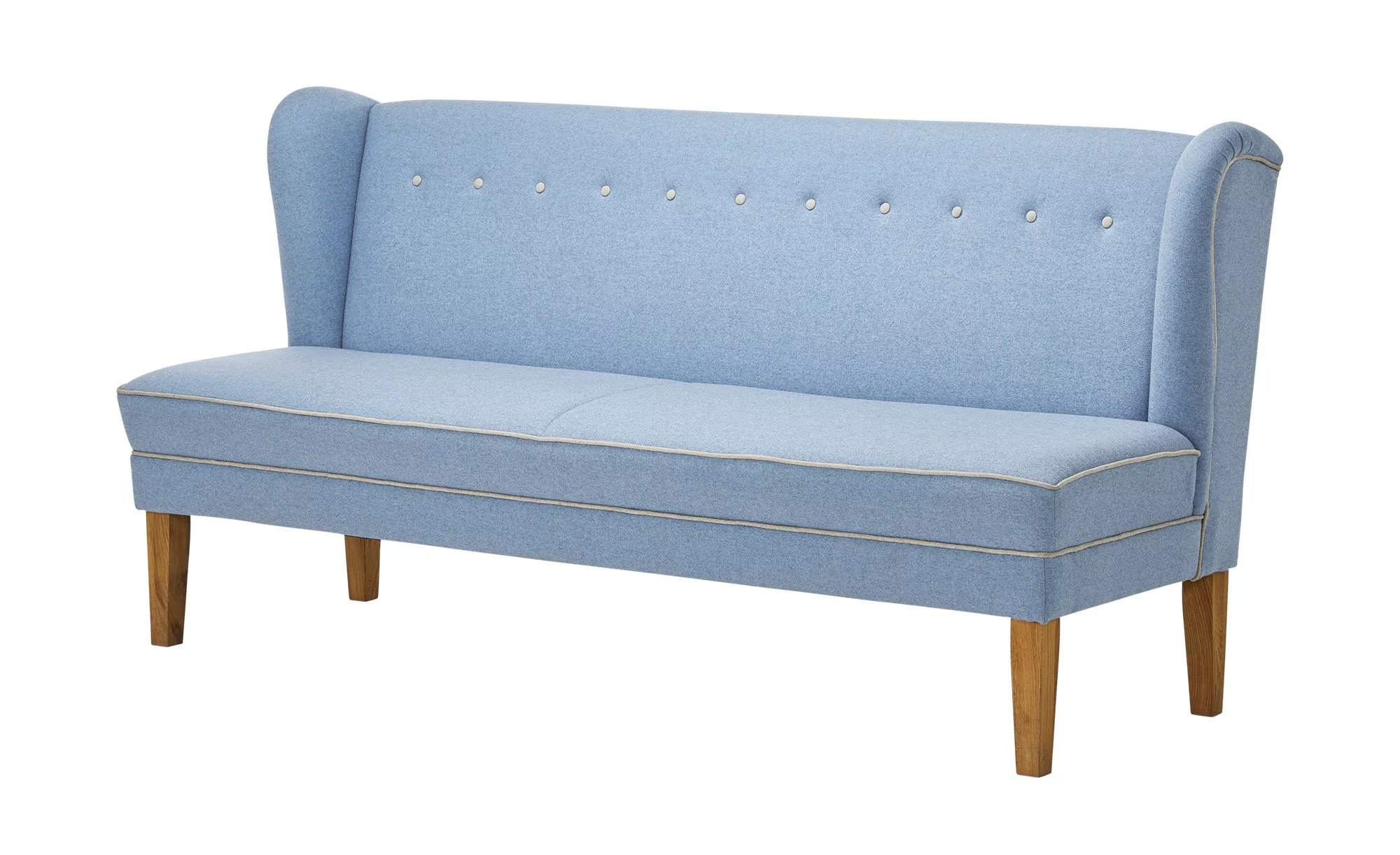 Barnickel Küchensofa   Riva ¦ blau ¦ Maße (cm): B: 229 H: 100 T: 75 Bänke > günstig online kaufen