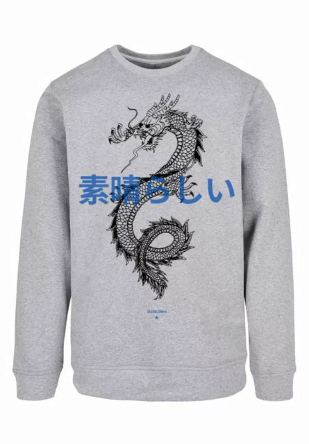 F4NT4STIC Kapuzenpullover Drache Lila Print günstig online kaufen