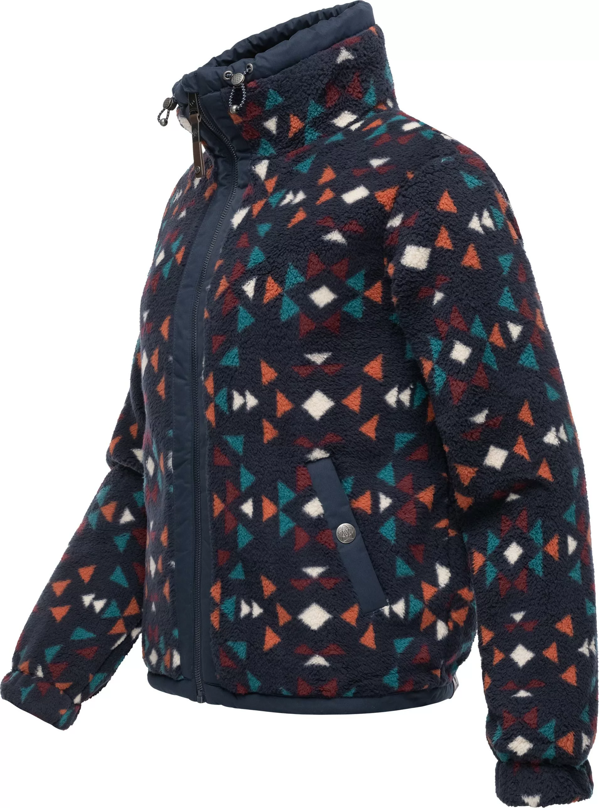 Ragwear Sweatjacke "Nordicka Aztec", Sportliche Kapuzenjacke im Inkamuster günstig online kaufen