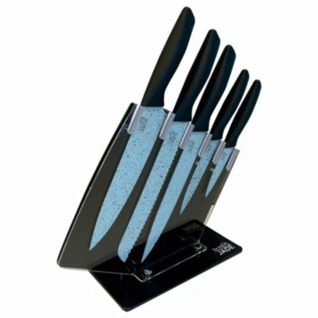 Starlyf® Jade Knife Series + Stand Messerset 6-tlg. mit Messerständer Messe günstig online kaufen