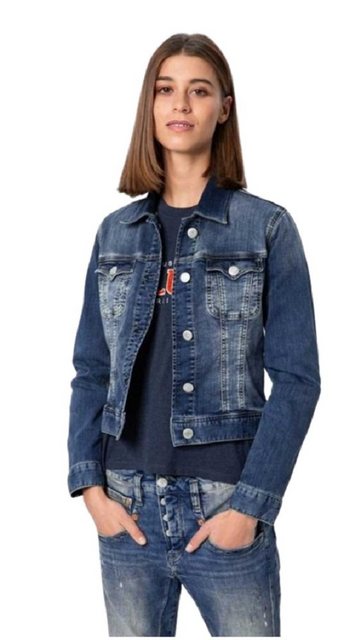 Herrlicher Jeansjacke Joplin Saum mit verstellbaren Riegeln günstig online kaufen