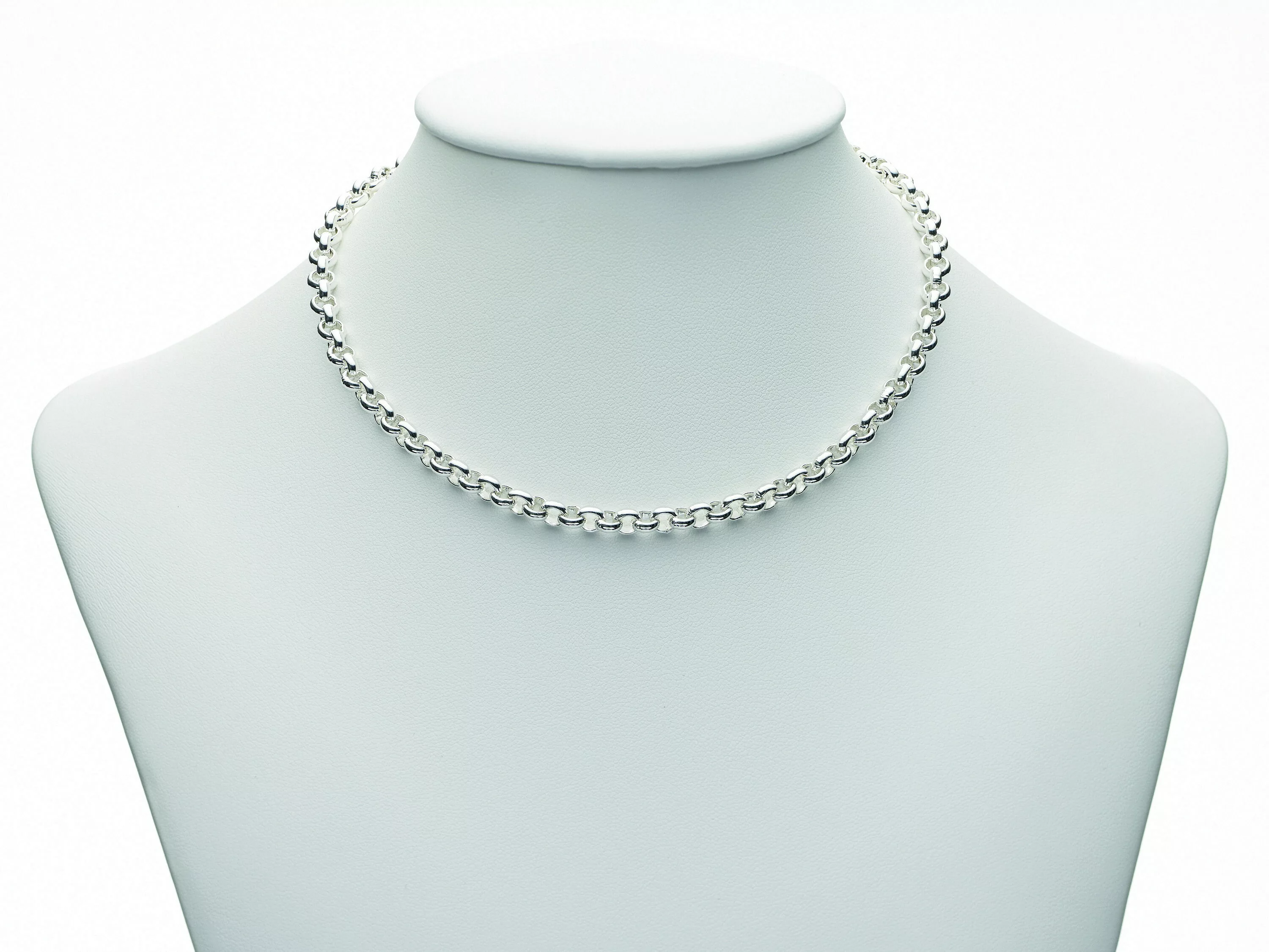 Adelia´s Silberkette "925 Silber Erbs Halskette 50 cm Ø 5 mm", Silberschmuc günstig online kaufen