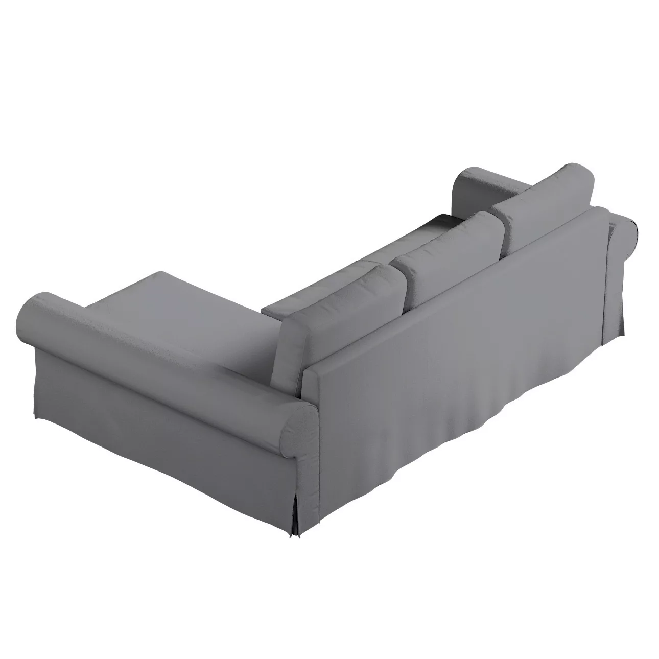 Bezug für Backabro Bettsofa / Recamiere, grau, Bezug für Bettsofa Backabro günstig online kaufen