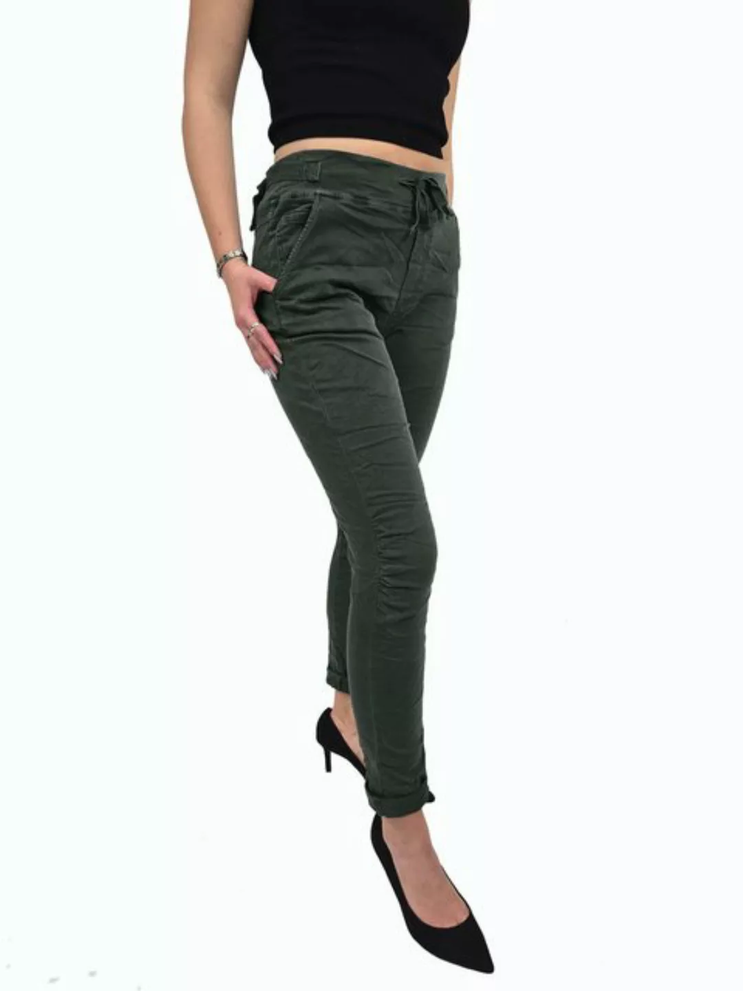 MELLY & CO Jogg Pants Jogpant Jeans im 5-Pocket Style 5-Pocket-Stlye günstig online kaufen