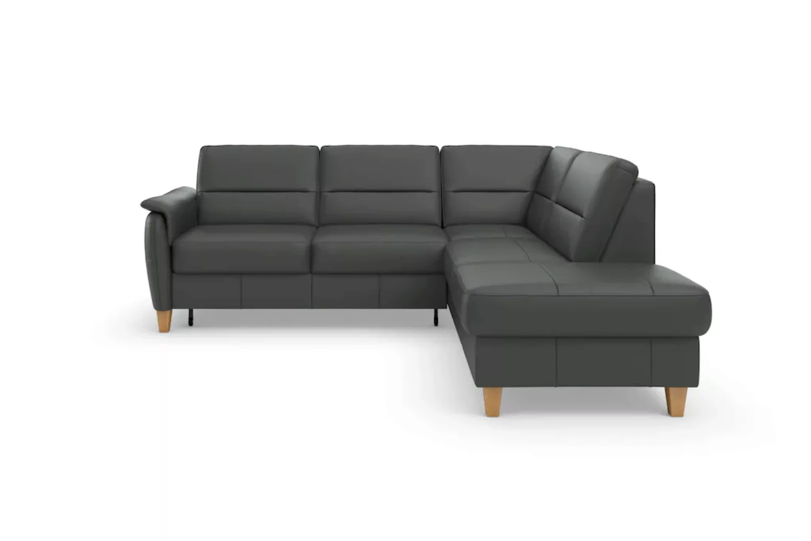 Home affaire Ecksofa »Palmera L-Form«, Federkern, wahlweise mit Bettfunktio günstig online kaufen