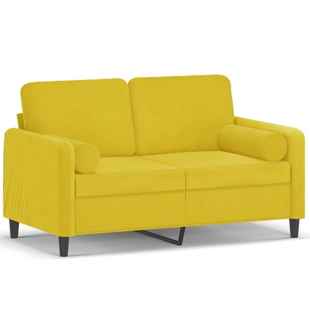 vidaXL Sofa Sofa mit Zierkissen Samt, 120 cm, 2-Sitzer günstig online kaufen