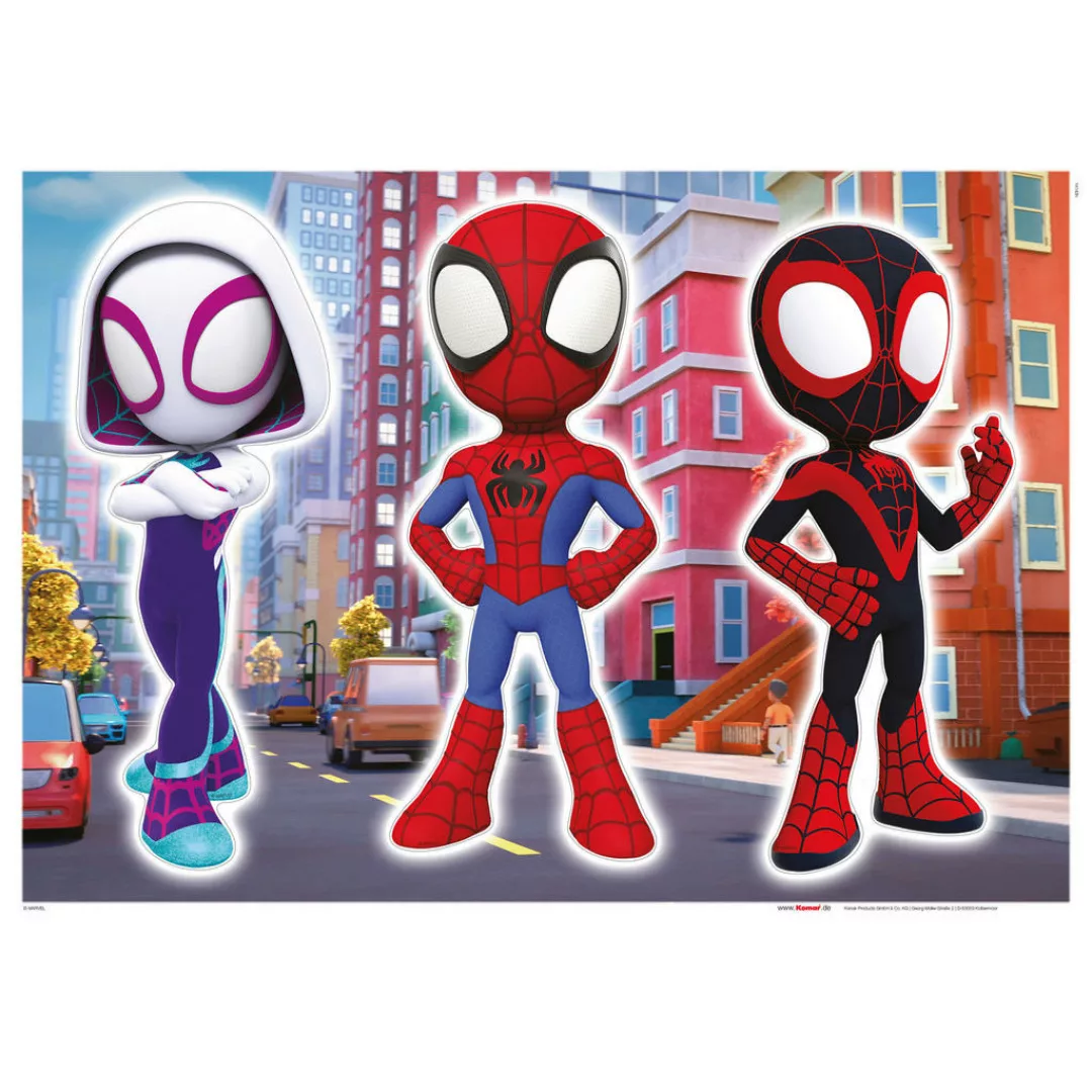 Komar Wandtattoo "Spidey and His Amazing Friends Trio - Größe 50 x 70 cm", günstig online kaufen