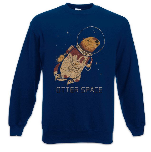 Urban Backwoods Sweatshirt Otter Space Sweatshirt Wildlife lontra nutria Fi günstig online kaufen