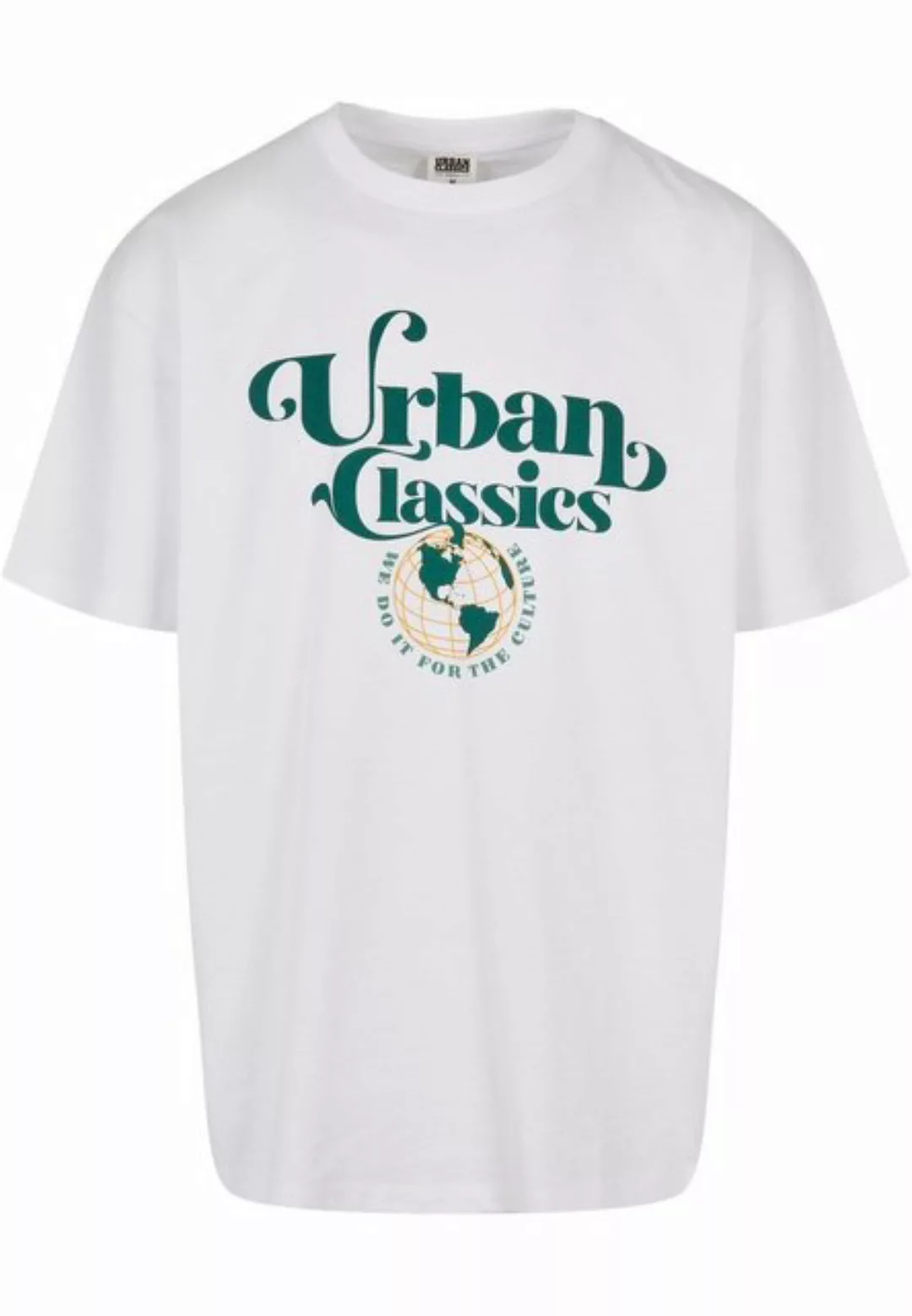URBAN CLASSICS T-Shirt Urban Classics Herren Organic Globe Logo Tee (1-tlg) günstig online kaufen