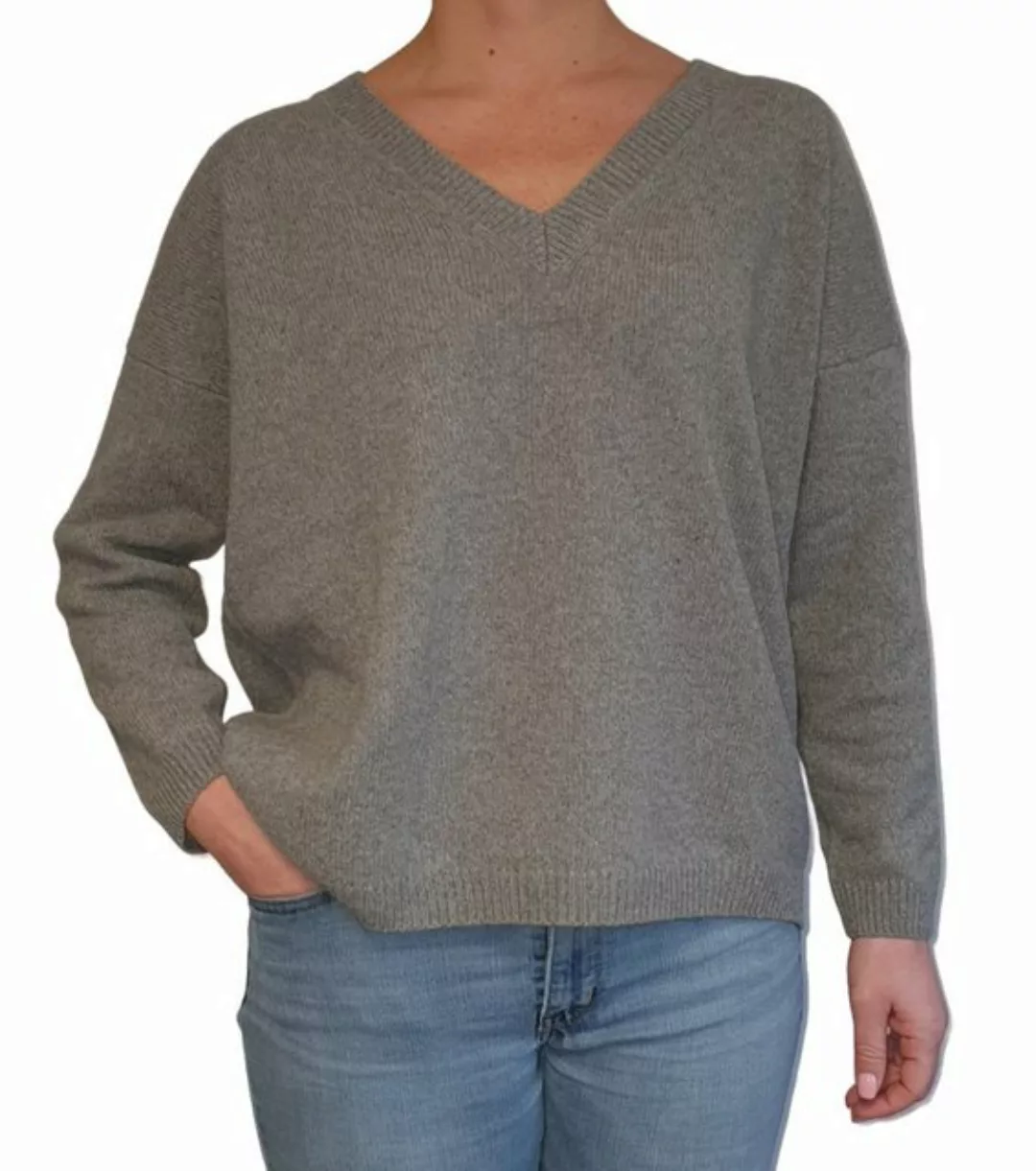 100% Cashmere Rundhalspullover günstig online kaufen