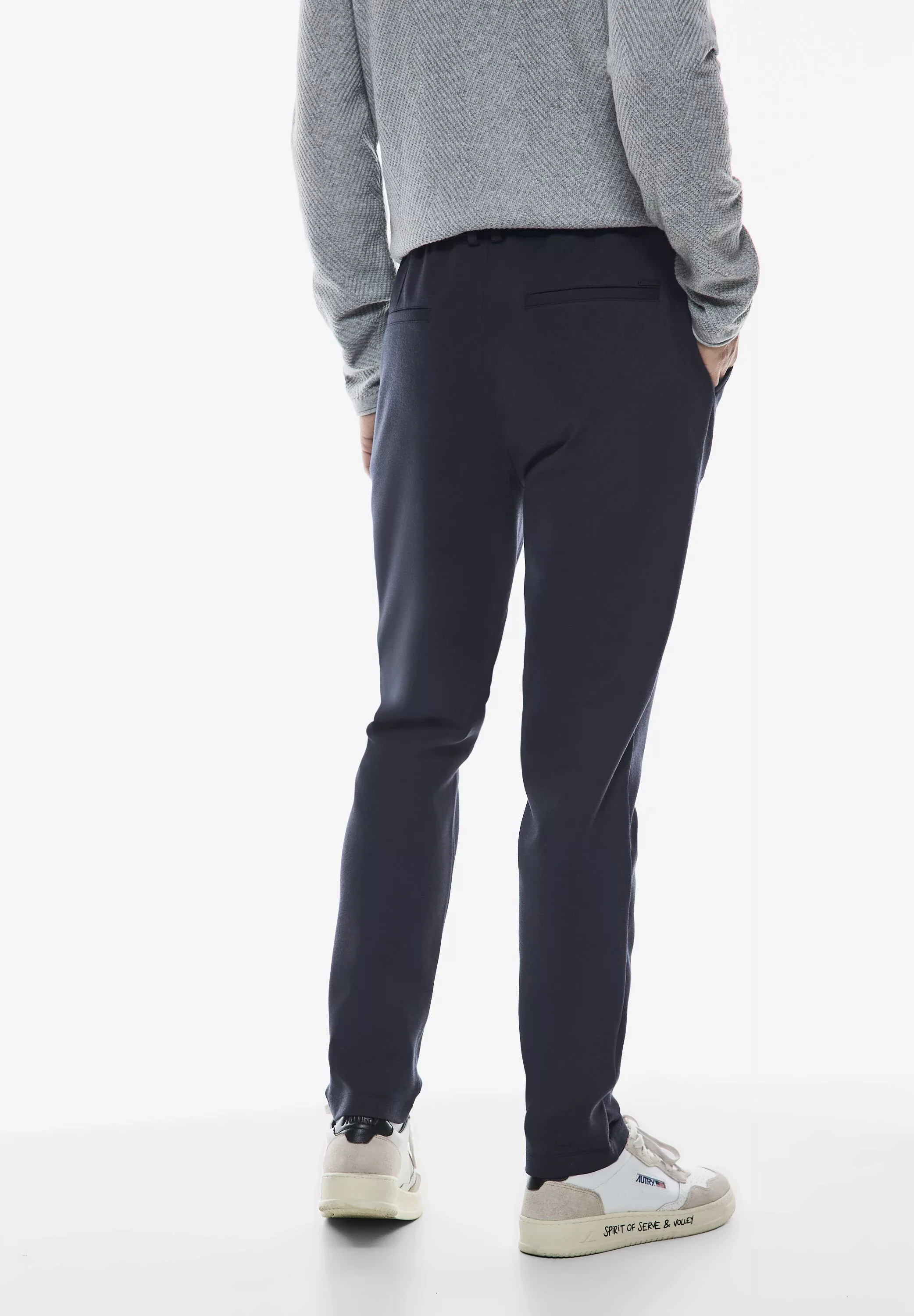 STREET ONE MEN Chinos softer Materialmix günstig online kaufen