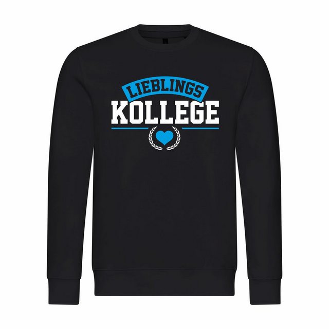 deinshirt Rundhalspullover Herren Sweatshirt Lieblingskollege Mit Print Mot günstig online kaufen