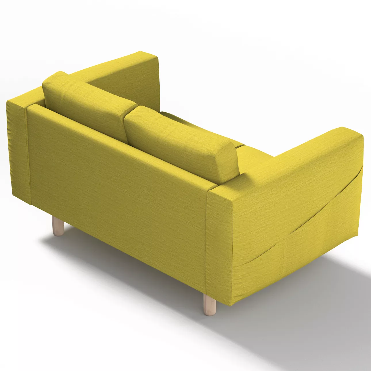 Bezug für Norsborg 2-Sitzer Sofa, grün, Norsborg 2-Sitzer Sofabezug, Chenil günstig online kaufen