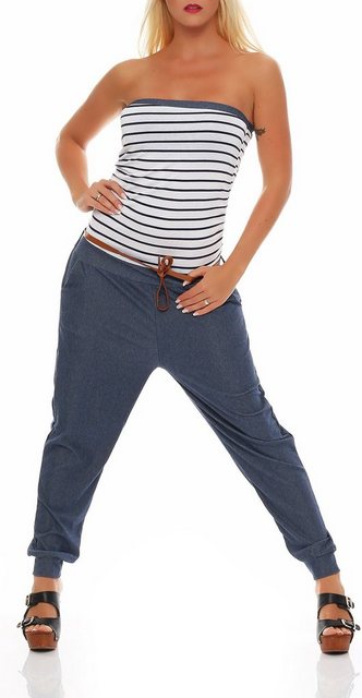 malito more than fashion Jumpsuit 9650 Marine Design Einheitsgröße günstig online kaufen