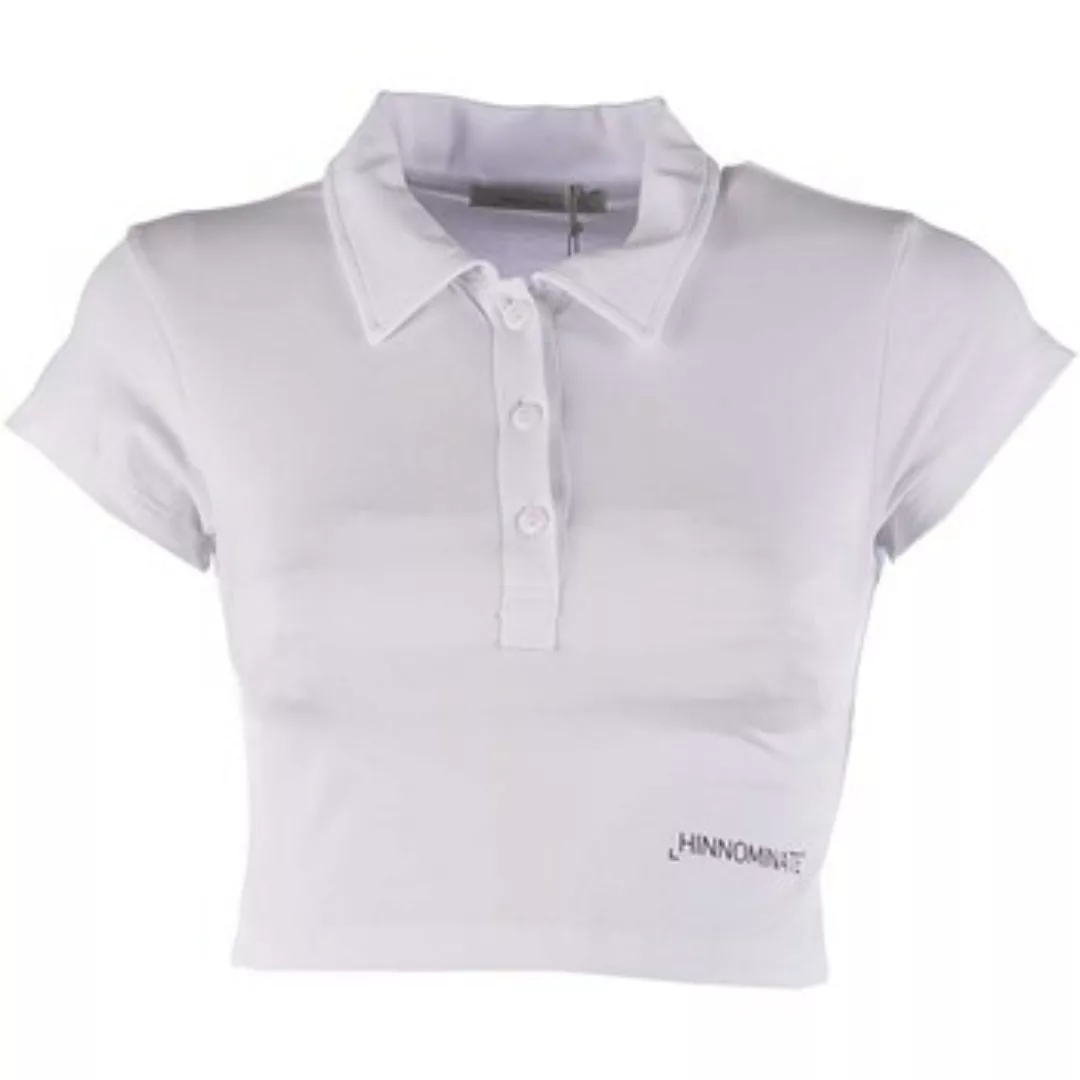 Hinnominate  T-Shirts & Poloshirts Polo Corta In Bielastico Con Stampa günstig online kaufen