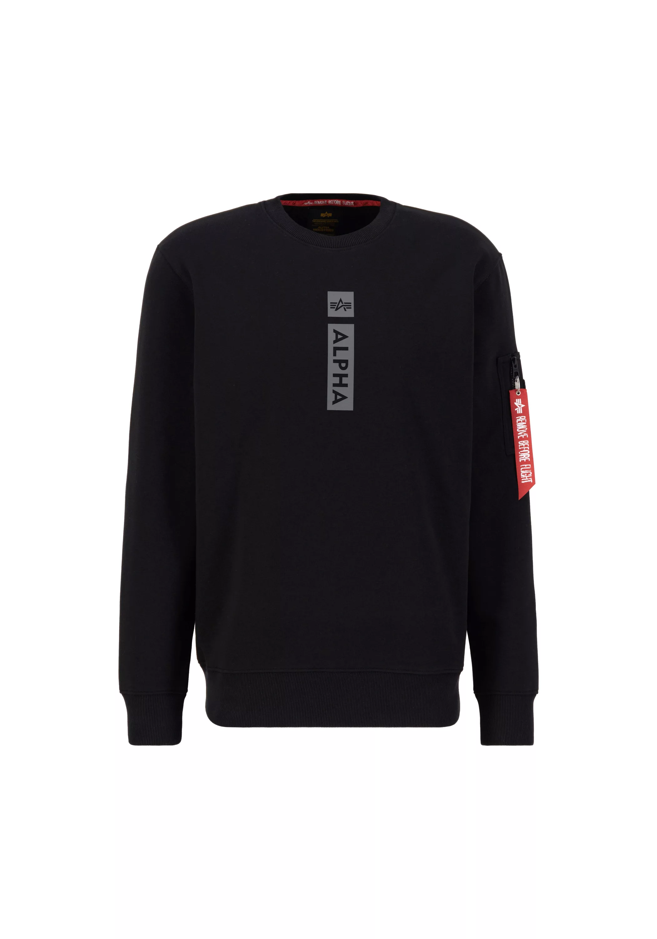 Alpha Industries Sweater "Alpha Industries Men - Sweatshirts Alpha Refl. Pr günstig online kaufen