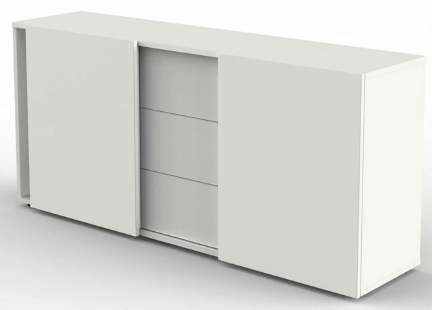 KERKMANN Aktenschrank Sideboard Form 4 2 Türen, 3 Schubfächer 160x50x74cm w günstig online kaufen