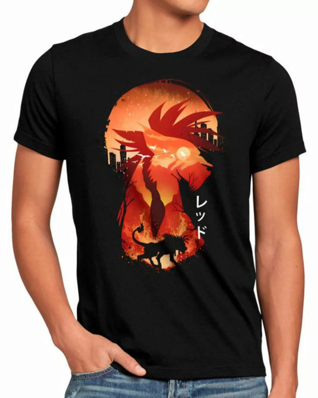 style3 T-Shirt Midnight XIII final fantasy 7 VII rebirth chocobo remake günstig online kaufen