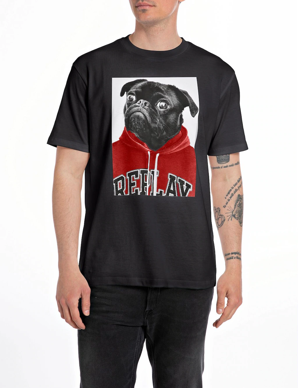 Replay Print-Shirt günstig online kaufen