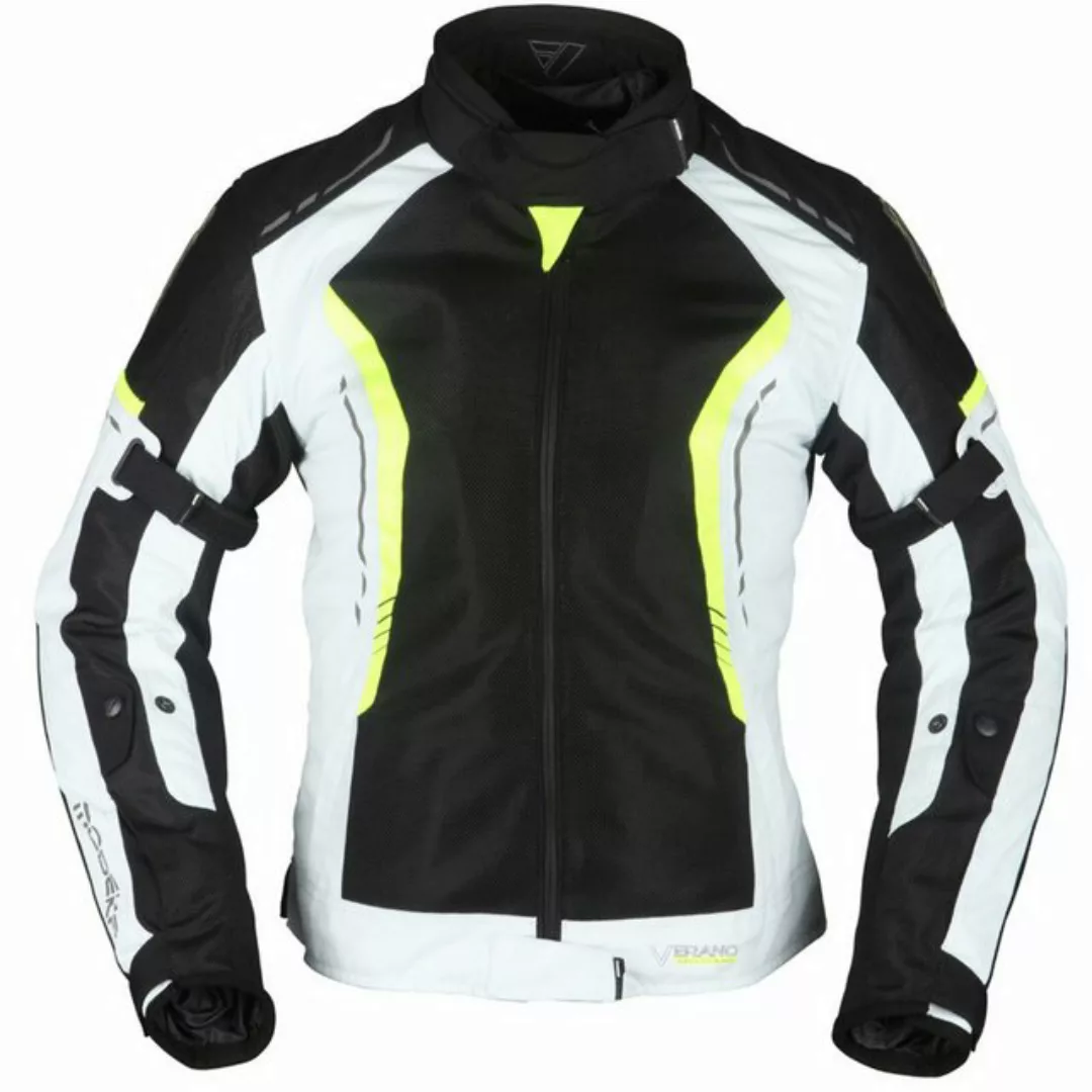 Modeka Motorradjacke Modeka Khao Air Lady Textiljacke Damen schwarz / hellg günstig online kaufen