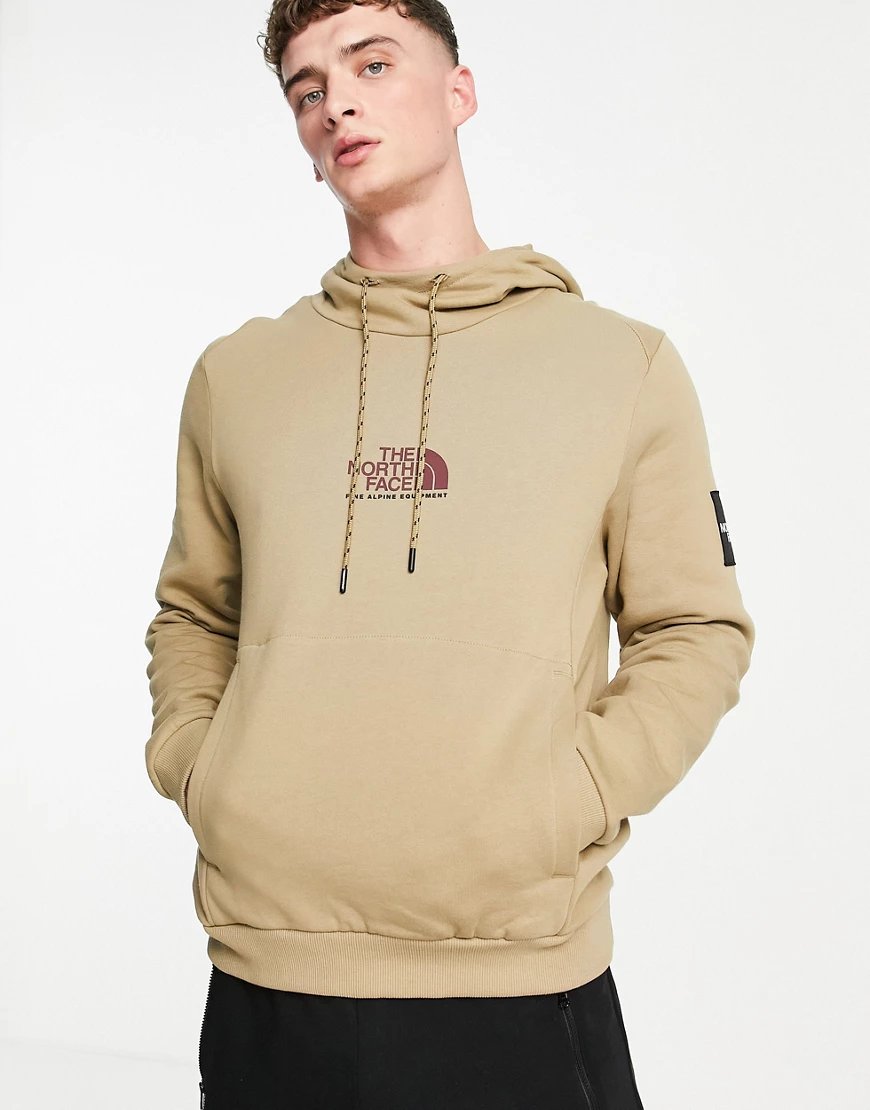 The North Face – Fine Alpine – Kapuzenpullover in Beige-Braun günstig online kaufen